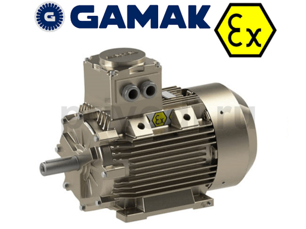 Взрывозащищенный электродвигатель GM2Exd 80 4a 0.55 кВт / 1500 об. мин.